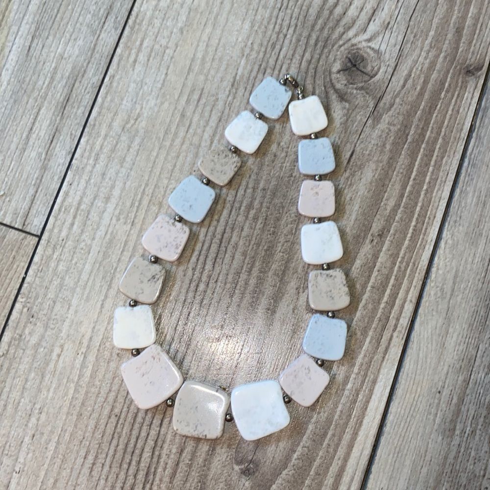 Genuine Lucite Vintage Necklace